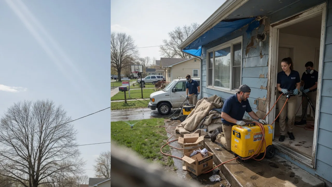 Basement Flood Cleanup in Quinter, KS near me